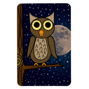 owl  magnet