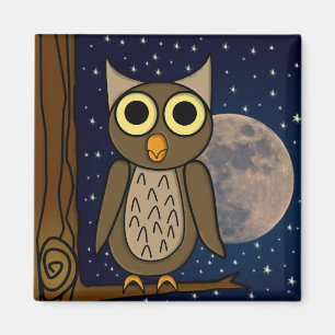 owl   magnet