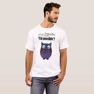 Owl Men's Basic Dark T-Shirt
