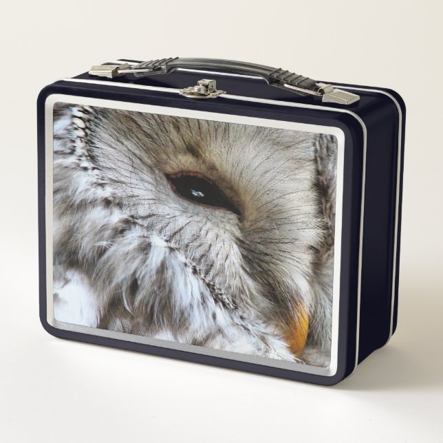 OWL METAL LUNCH BOX (Front)