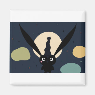 Owl Mid-Autumn Magnet