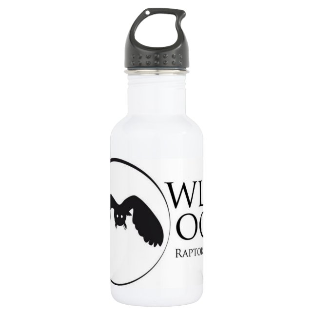 Owl Moon Logo 532 Ml Water Bottle (Front)