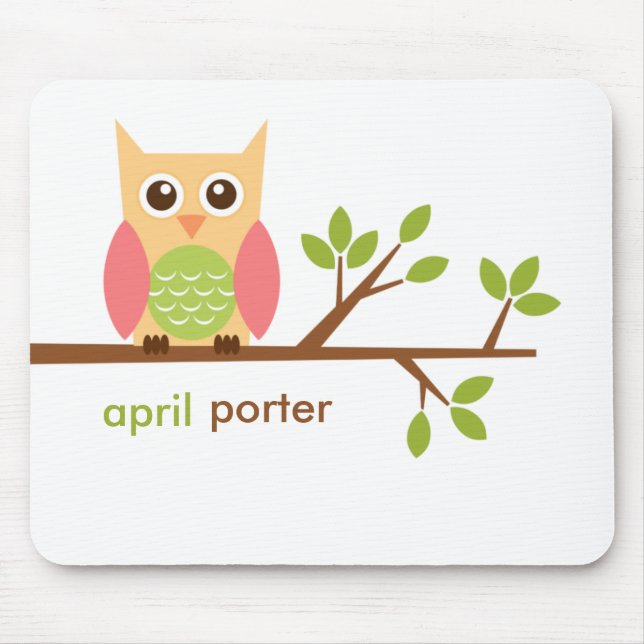 Owl mouse pad (Front)