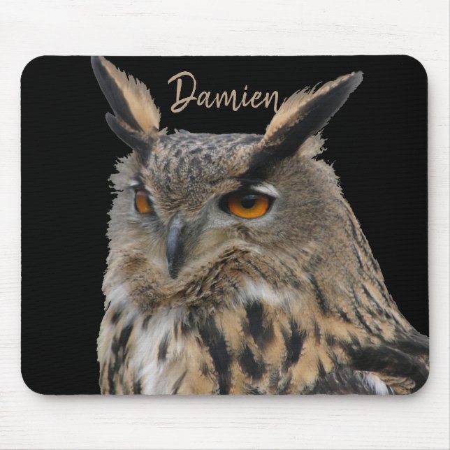 Owl Mouse Pad (Front)
