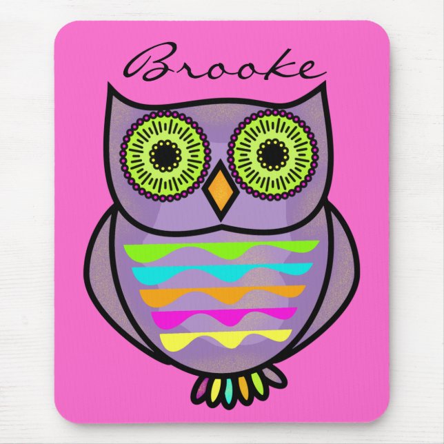 Owl Mousepad (Front)