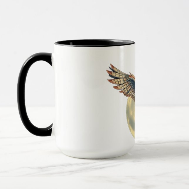 owl mug (Left)