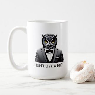 Owl Mug - "I Don't Give a Hoot"