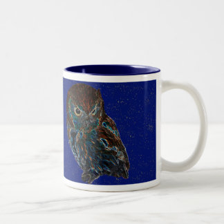 Owl Mug Starry Night