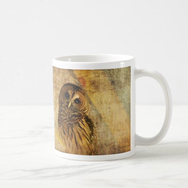 Owl Mug -World's Wisest Granddad Mug w/ Barred Owl (Right)