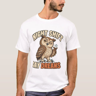 Owl – Night Shift Daydreams T-Shirt