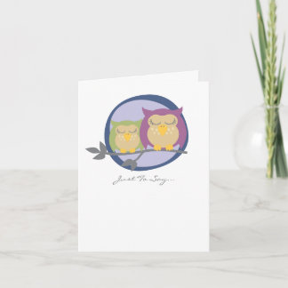 Owl Note Cards