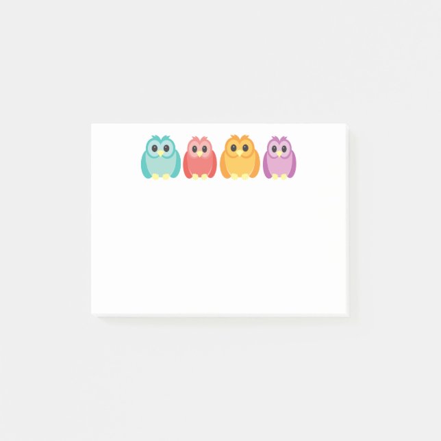 Owl Note Pad (Front)