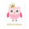 Owl Nursery Art for a Girl