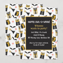 Owl-O-Ween Halloween Party