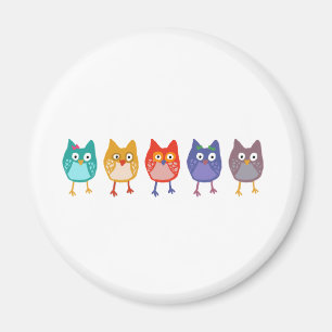 Owl of us magnet