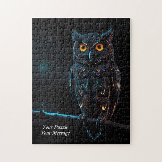 Owl of Wisdom Jigsaw Puzzle (Vertical)
