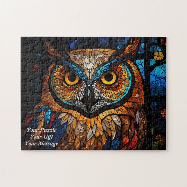 Owl of Wisdom Jigsaw Puzzle (Horizontal)