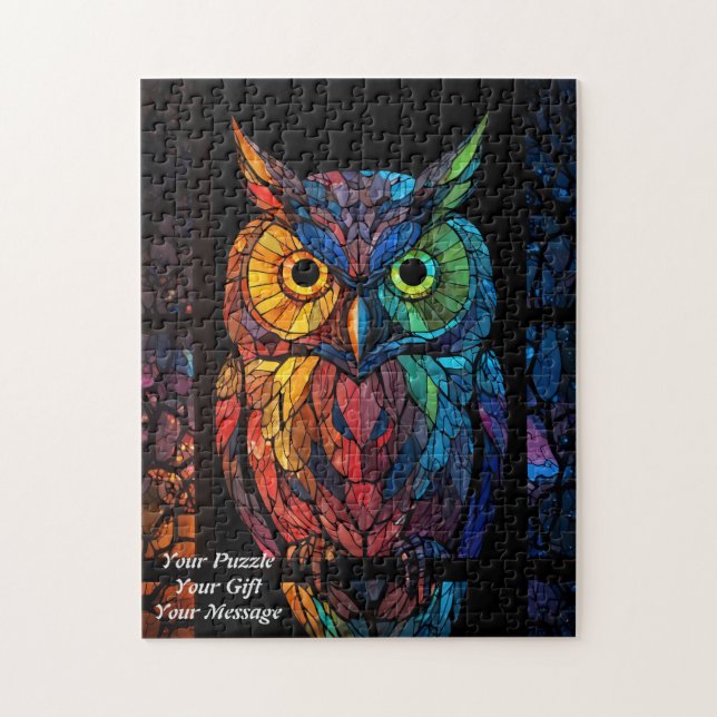 Owl of Wisdom Jigsaw Puzzle (Vertical)