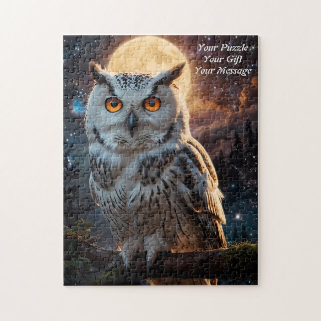 Owl of Wisdom Jigsaw Puzzle (Vertical)