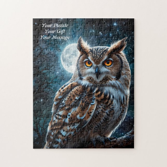 Owl of Wisdom Jigsaw Puzzle (Vertical)