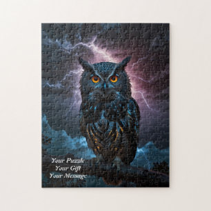 Owl of Wisdom Jigsaw Puzzle