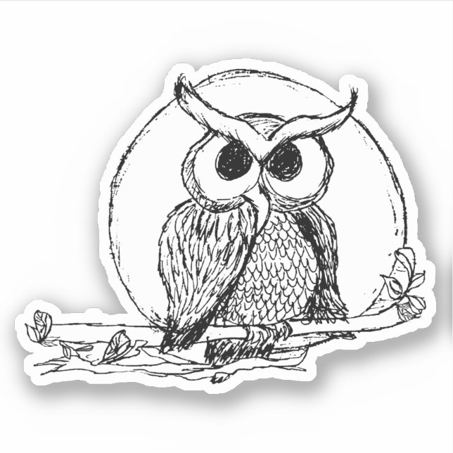 Owl on a Limb (Front)