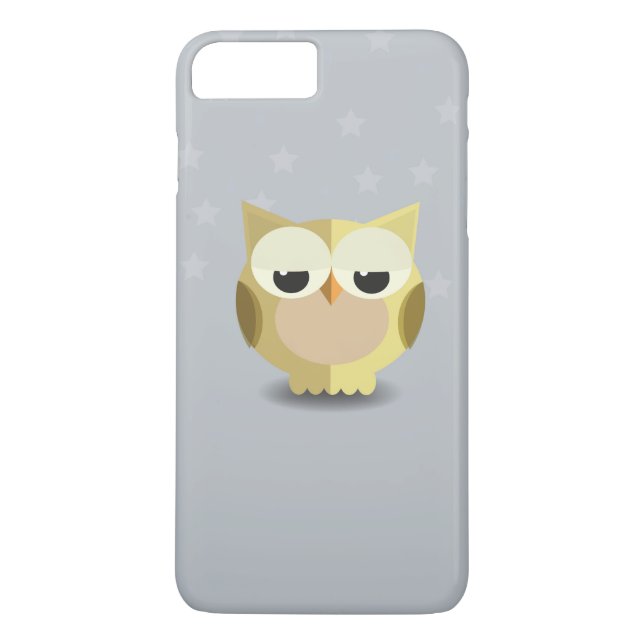 Owl on a stary background illustration Case-Mate iPhone case (Back)