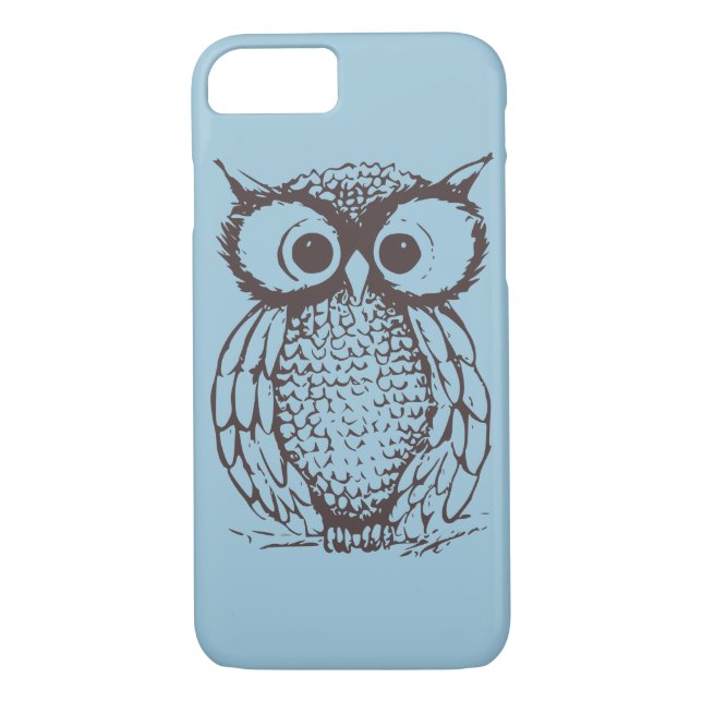 Owl on iphone case (Back)