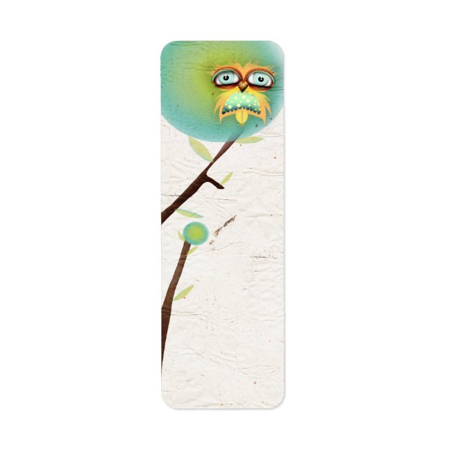 Owl Packaging Shipping Label Return Address Label (Front)