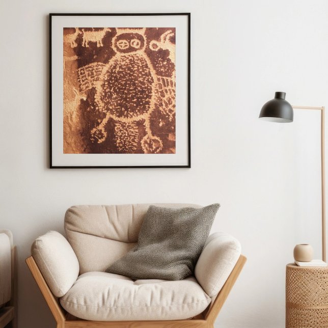 Owl Pictograph Utah, 9 Mile Canyon Poster (Creator Uploaded)