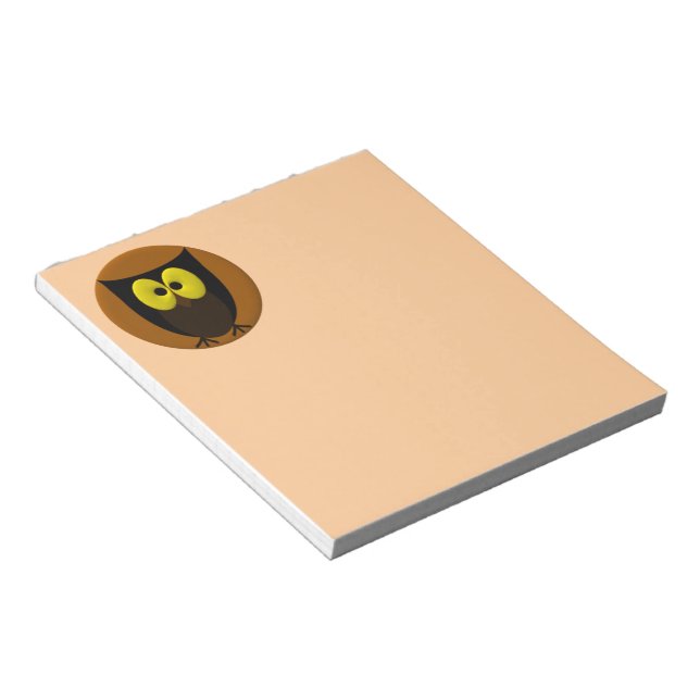Owl Picture Notepad (Angled)