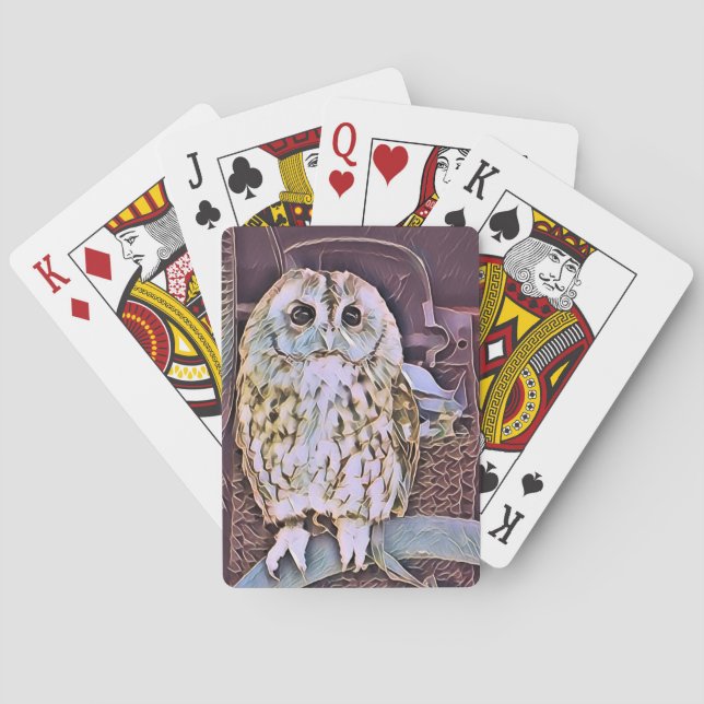 OWL PLAYING CARDS (Back)