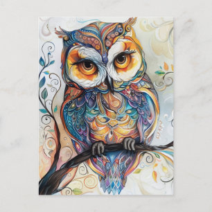 Owl Postcard