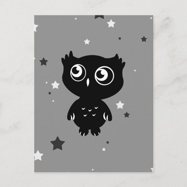 Owl Postcard (Front)