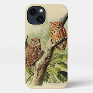 Owl Print Notebook iPhone 13 Case