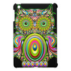 Owl Psychedelic Design iPad Mini Case