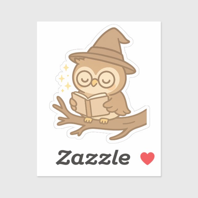 Owl Reading a Spell Book (Sheet)