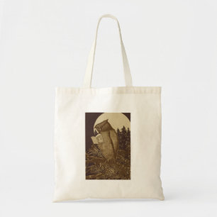 Owl Reading by Moonlight Tote Bag