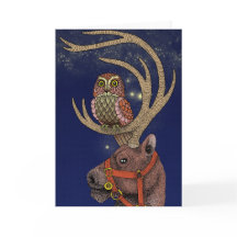 Owl reindeer