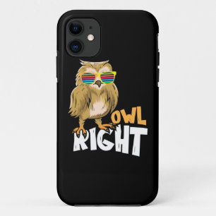 Owl Right iPhone 11 Case