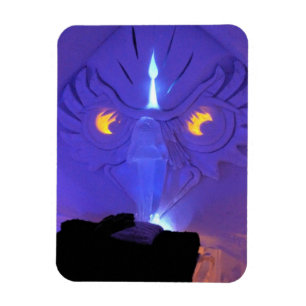Owl Room, Hotel de Glace, Quebec, Canada Magnet
