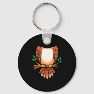 Owl Shirt Adult Men Women Kids Owl Costume  Key Ring