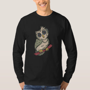 Owl Spy Bird Birds Aren T Real Birds Are Spies T-Shirt