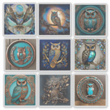 Owl Sticker Collection