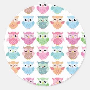 Owl Stickers