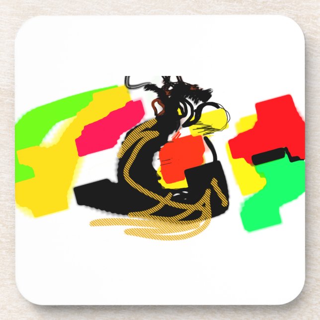 Owl style nice coaster (Front)