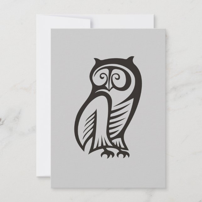 Owl Symbol Black (Front)