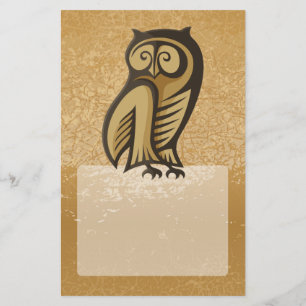 Owl Symbol Colour Flyer