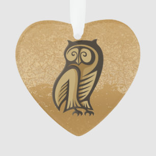 Owl Symbol Colour Ornament