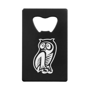 Owl Symbol White